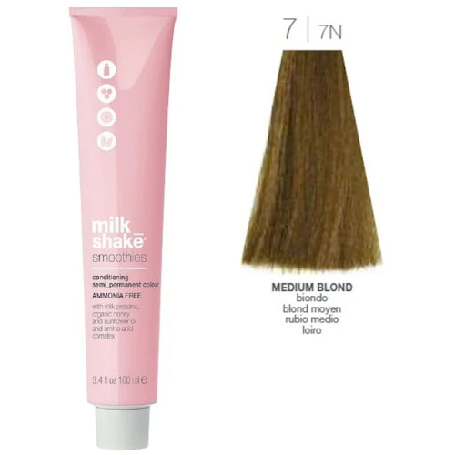Milk Shake milk_shake Smoothies Conditioning semi_permanent colour 100 ml 7/7N Medium Blond 2