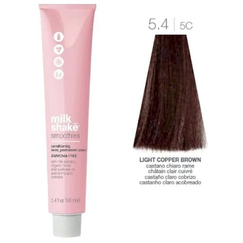 Milk Shake milk_shake Smoothies Conditioning semi_permanent colour 100 ml 5.4/5C Light Copper Brown 2