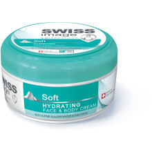 Swiss Image Crème hydratante douce pour le visage et le corps 200ml