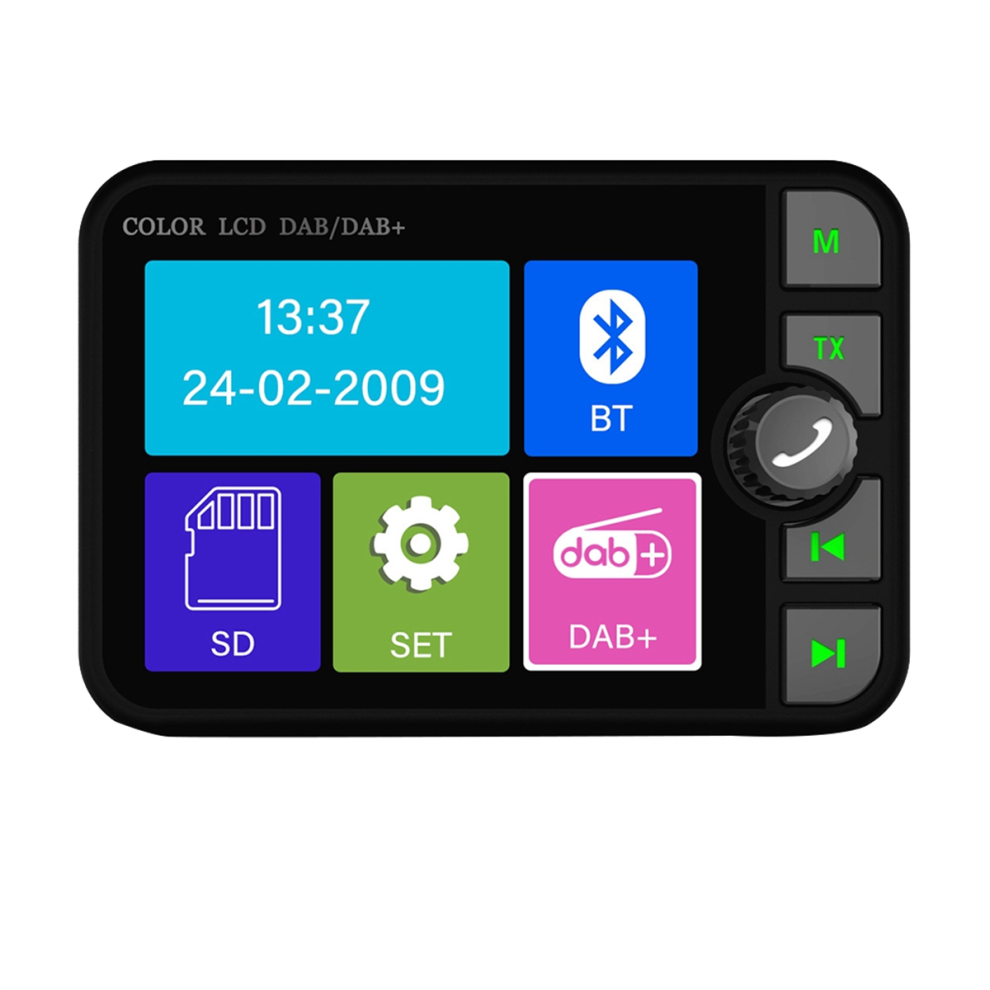 2.4 Inch Lcd Dab/Dab+ Radio Receiver Bluetooth Mp3 Player 4852522426976