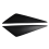 Car Front Headlight Eyebrow Head Light Eyelid Eyebrow Resin Trim 1