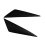 Car Front Headlight Eyebrow Head Light Eyelid Eyebrow Resin Trim 5