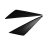 Car Front Headlight Eyebrow Head Light Eyelid Eyebrow Resin Trim 3