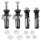 Kit de fixation pour abattant WC, 4 pièces 1