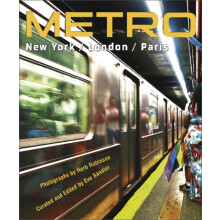 METRO New York London Paris by Herb Robinson Hardcover Book