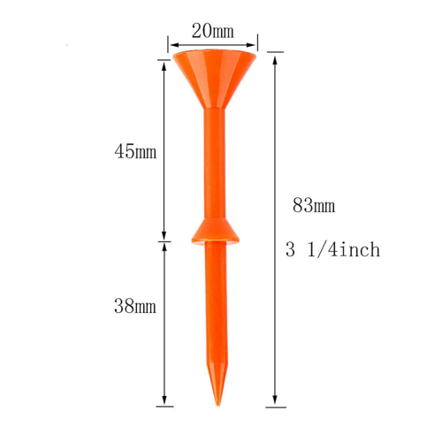 Golf Pin Tee Cup Wine Glass Bracket Plastic Tee Without support layer 1