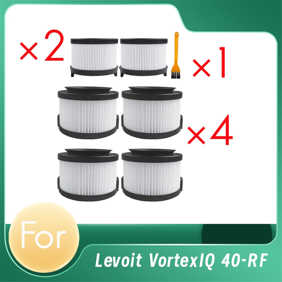 4 Vorfilter Und 2 Nachfilter FüR Levoit Vortexiq 40-Rf-image