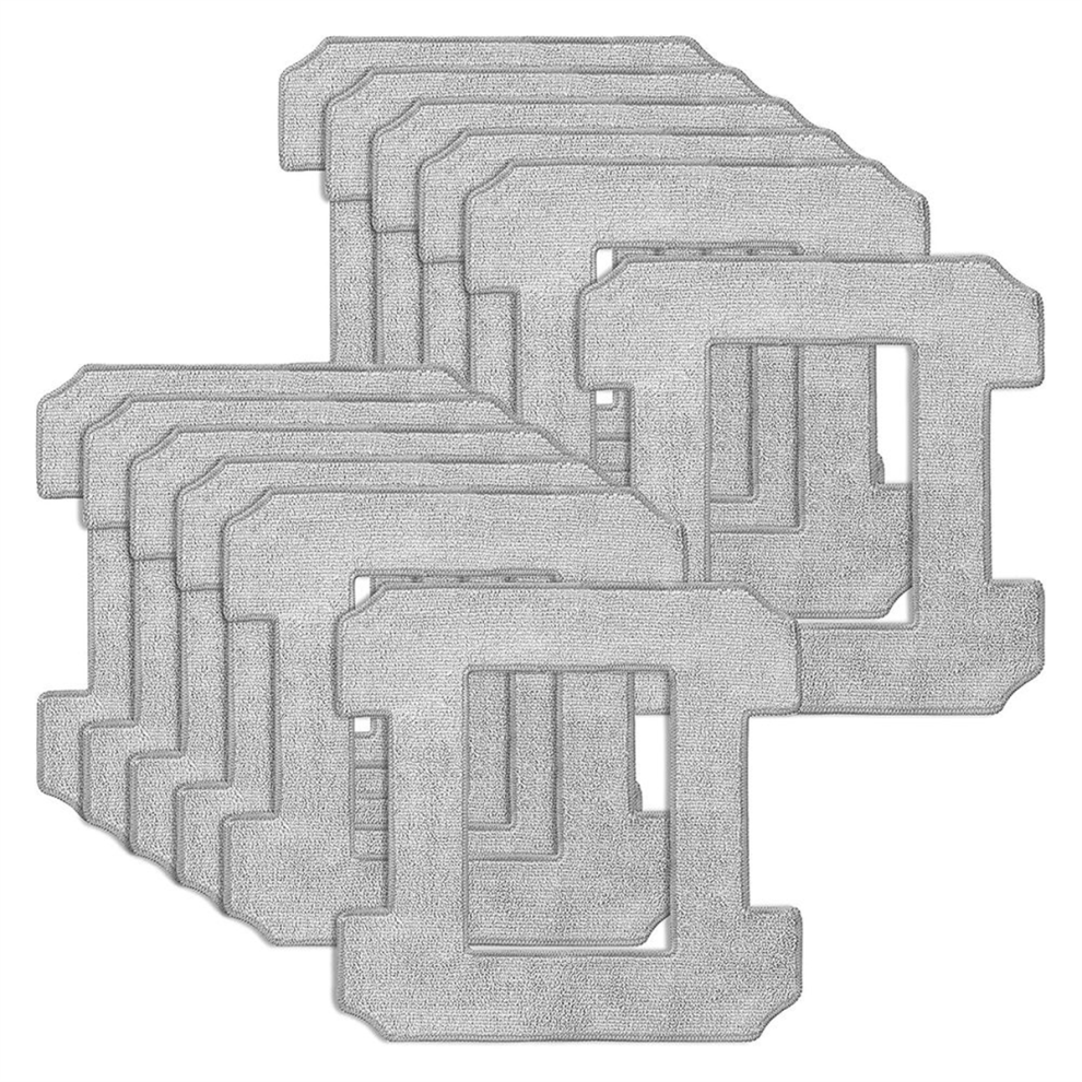 Paquete De 12 PañOs De Limpieza Para Robots De Limpieza De Ventanas Ecovacs Winbot W1.-image