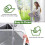 Window Screen Adjustable Magnetic Window Screen Replacement 7