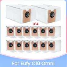 Stofzakken voor Eufy C10 Omni Robotstofzuiger Accessoires 14 stuks