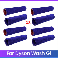 8 stuks zachte pluizenrollerborstels voor Dyson Wash G1 handheld sterilisatie