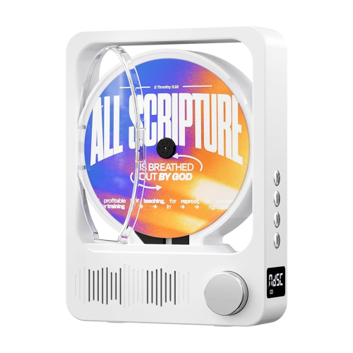 Desktop Bluetooth 5.3 CD Player with speakers 1