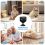 Κάμερα παρακολούθησης 4K HD με διπλή ζώνη WiFi, νυχτερινή όραση, μωροπαρακολούθηση 2
