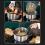 Frittierkorb mit Griff, runde Form für bequemes Kochen 3