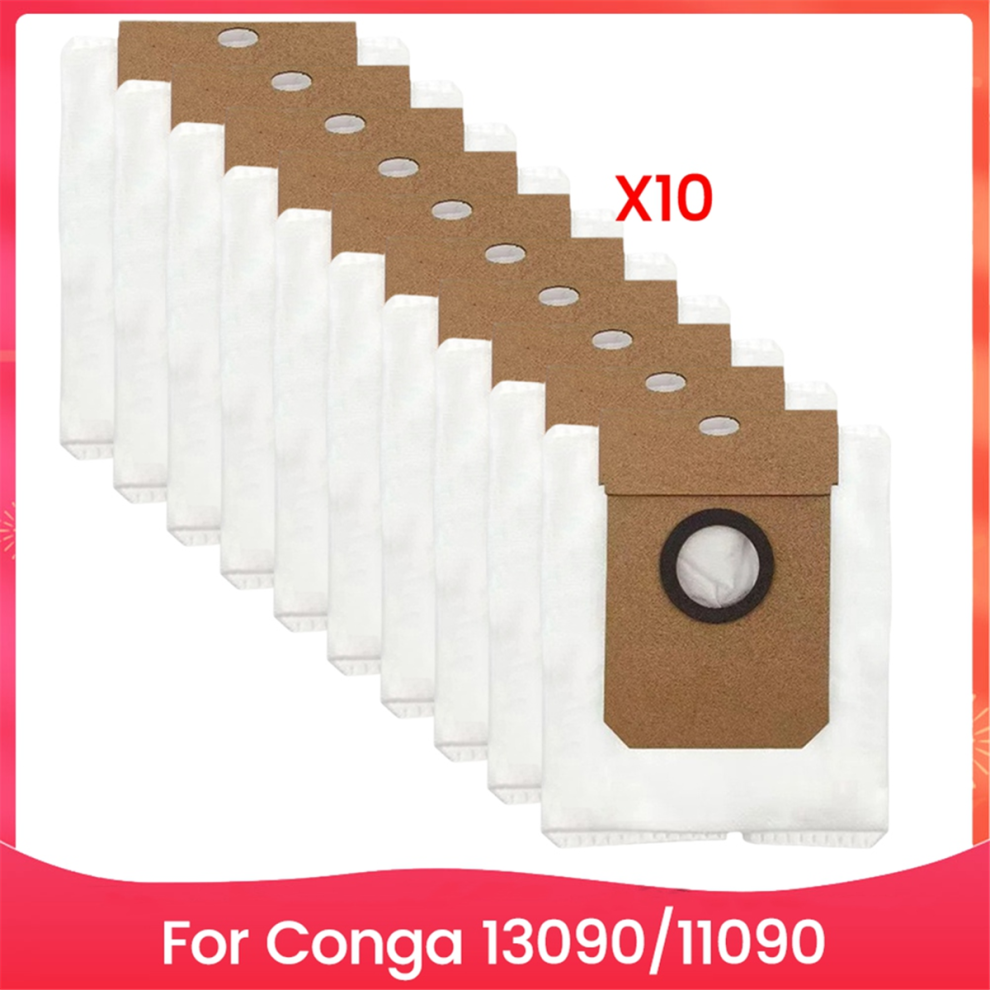 Vakuum Staubbeutel Fit FüR Conga 13090 FüR Conga 11090 Ersatzteile 10PCS-image