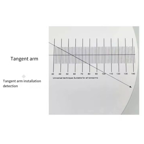 LP Vinyl Record Pickup Calibration Plate for Turntable Adjustment 1