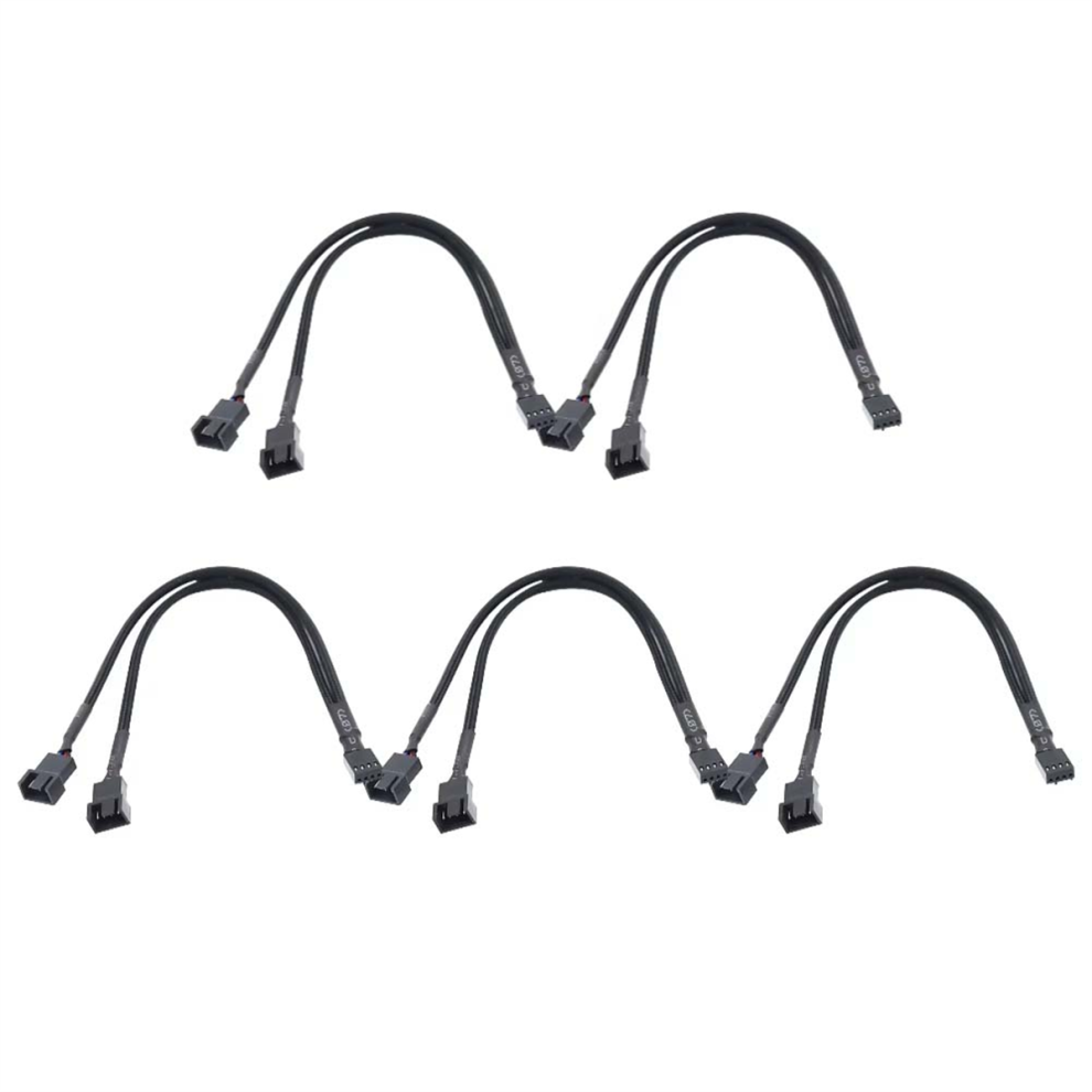 4-Pin Pwm Fan Splitter Hub Cable For Motherboard And Cpu 4852911561417