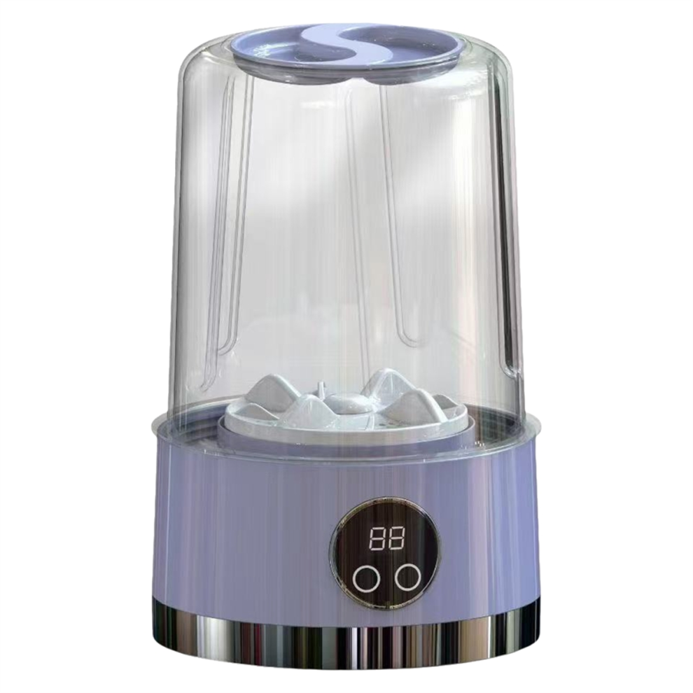 Mini machine à laver rechargeable pour sous-vêtements, portable, de voyage, violette
