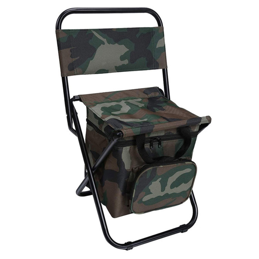 Chaise pliante portable, ultralégère et compacte, camouflage