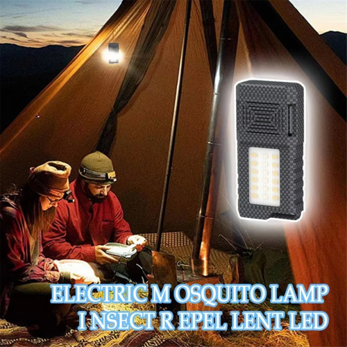 Portable Fly Zapper with LED Light, Rechargeable Insect Repeller 2