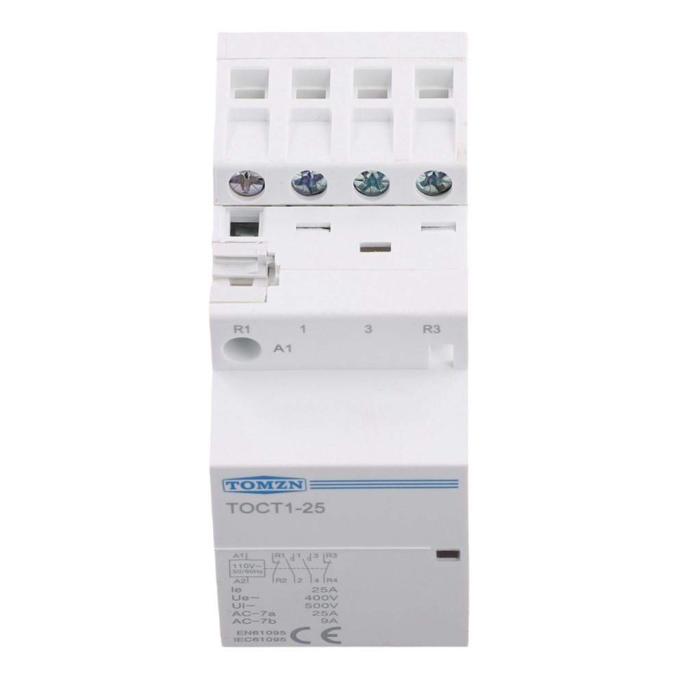 Tomzn Toct1-25 4P 25A Ac Modular Contactor 4852911582788