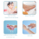 Magic Exfoliating Bath Sponge, Extra Soft,Removes Dead Skin, Reusable 5
