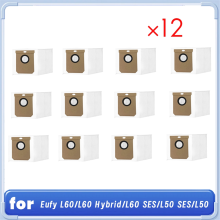 12 PCS Dust Bag for Eufy L60, L50 Self Emptying Robot Vacuum