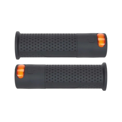 Scooter Hand Bar Grips mit Blinker Licht Lenker Schwarz 2