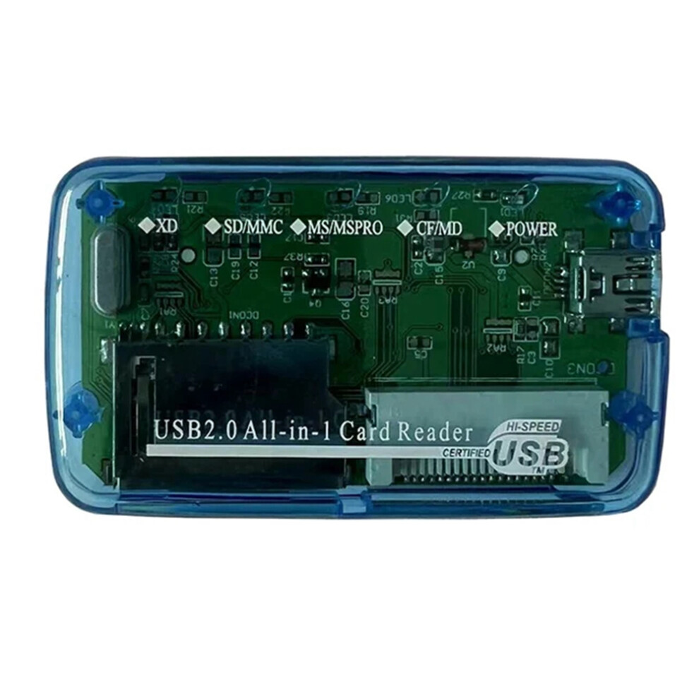Lecteur de carte USB 2.0 Dongle CF MS TF M2 XD Carte mémoire SD B