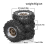 Set di 4 ruote Beadlock per auto cingolate RC da 1/18 e 1/24, colore nero 2