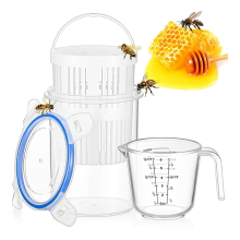 Varroa Mite Detection Jar and Measuring Cup for Beekeepers
