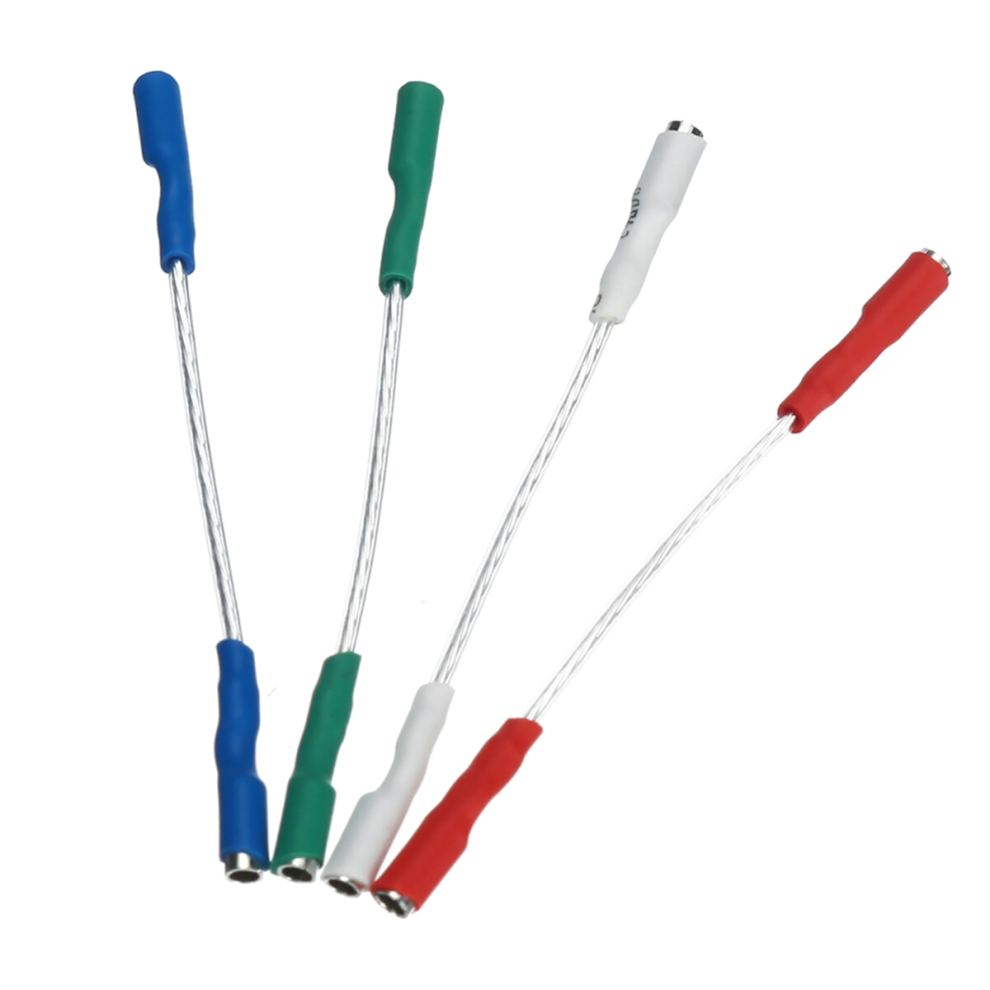 4Pcs 7N Silver Plated Wire Leads Cables for 1.2mm-1.3mm Pins-image-OPC-PH2PTQ9-NEW