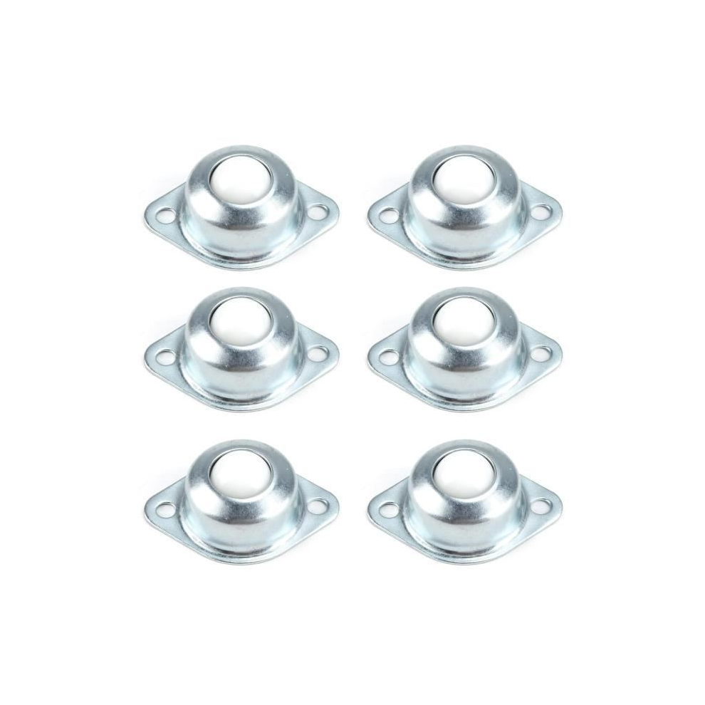 6 Furniture Ball Wheels, 360 Degree Nylon Furniture Caster Conveyor Bearing Universal Casters Balls Transfer Balls 6928146372116