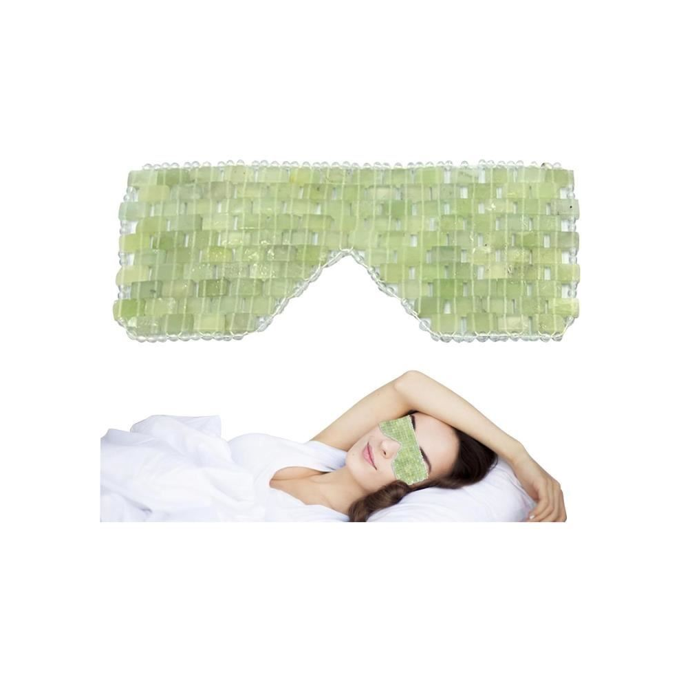Aihontai Jade Stone Eye Mask, Eye Patch, Eye Mask, Jade Mask, Reusable Face Mask, Soothing Mask