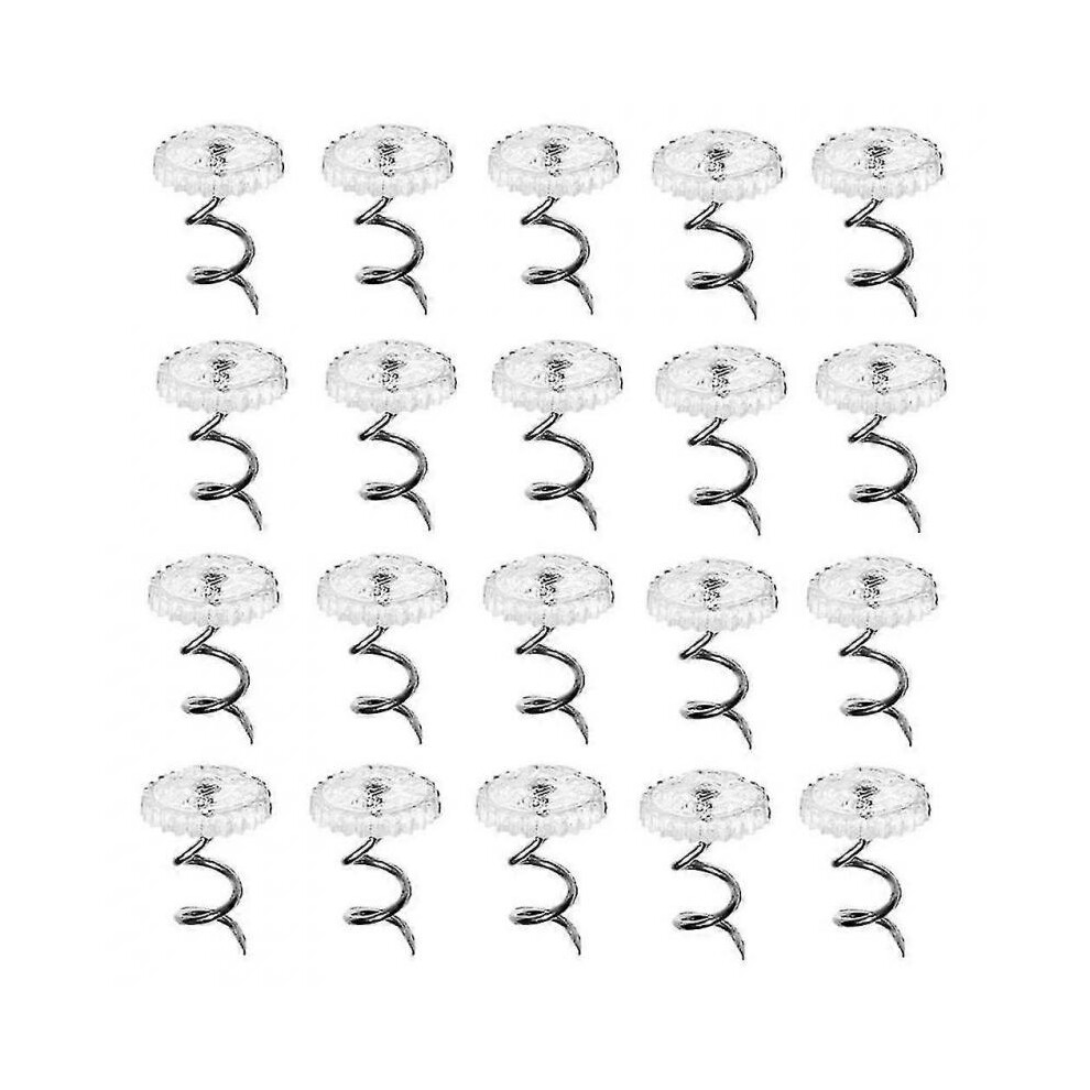 Clear Heads Twist Pins for Upholstery, Slipcovers And Bedskirts,, Set Of 100