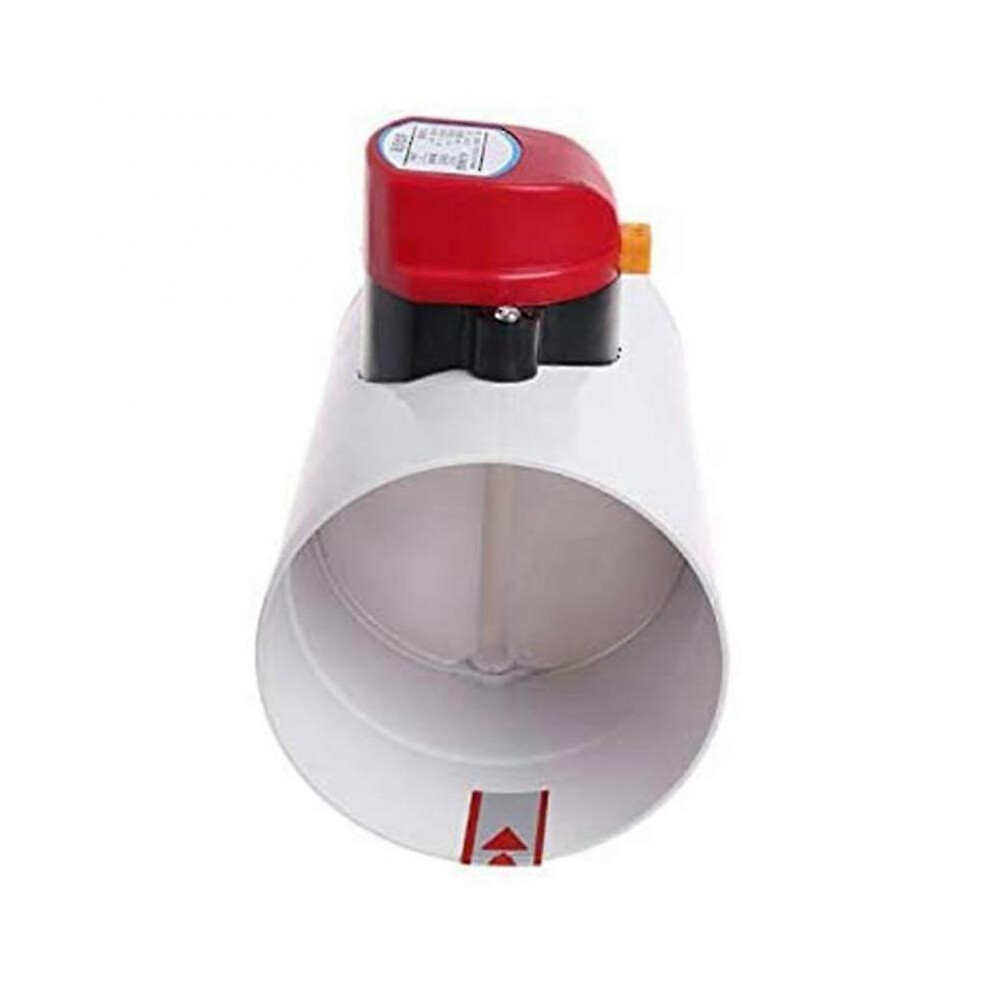 2024 HVAC 160mm Air Damper Valve Electric Motorized Check Valve for 6 Inch Ventilation Solenoid Valve with Actuator 220V