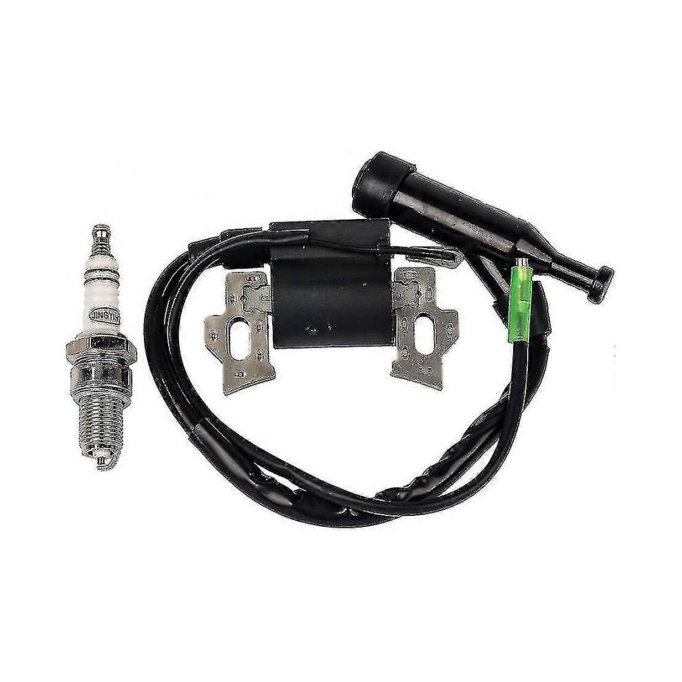 2024 Ignition Coil with Spark Plug Compatible with Honda Gx110 Gx120 Gx140 Gx160 Gx200 5.5hp 6.5hp Engine Generator Lawn Mower Motor
