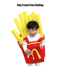McDonald's friet outfit jongens meisjes kleutersfeestjes kostuum kinderen kerst