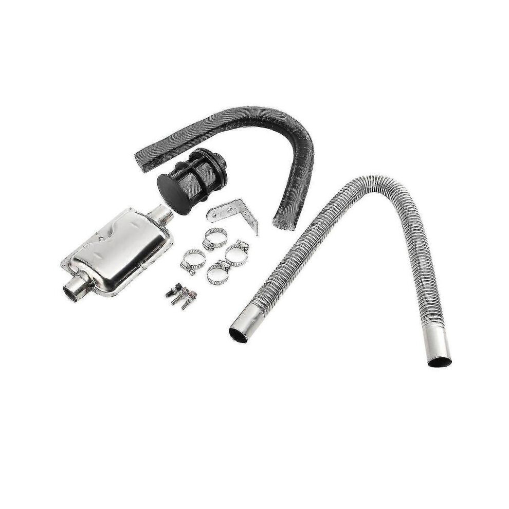 -parking Heater 24mm Exhaust- 25mm Filter Exhaust Intake Pipe Hose Line for Eberspacher
