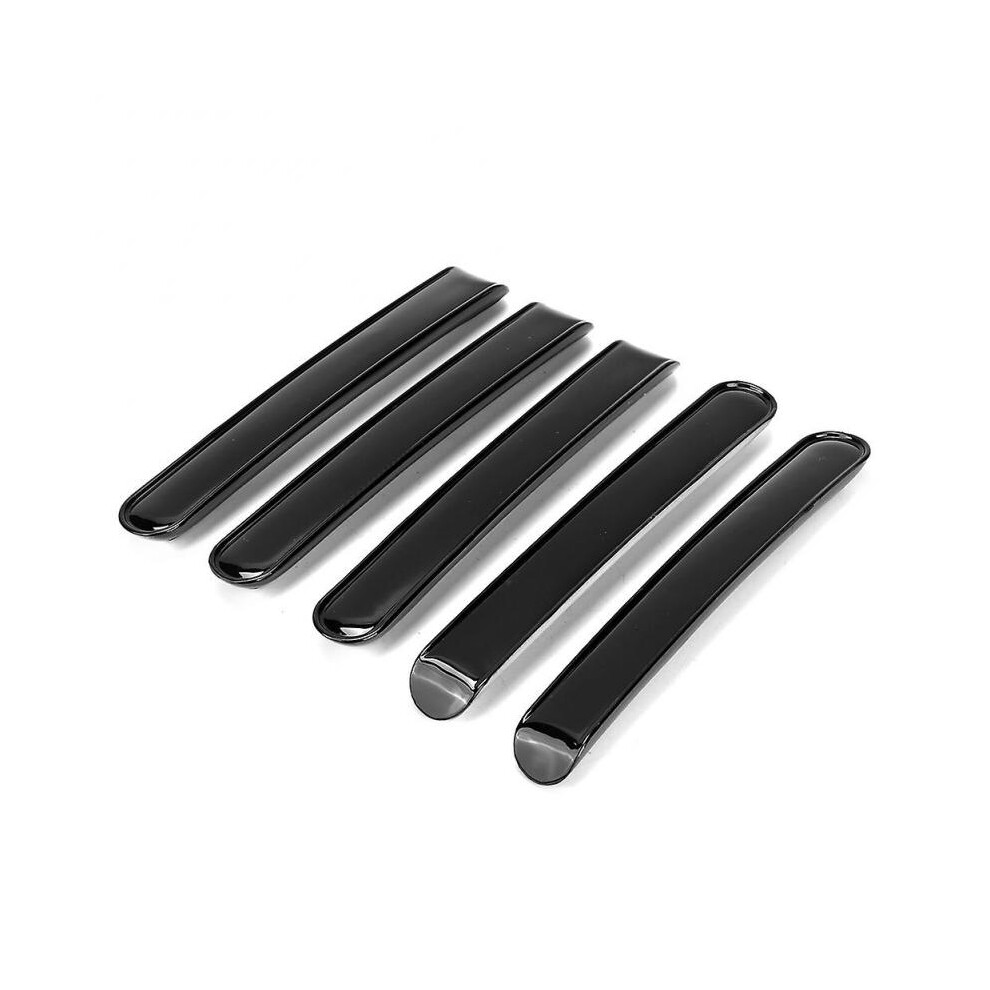 5pcs Car ABS Exterior 4 Doors Handle Trim Cover Accessory Fits for Jeep Wrangler JK 2007-2017
