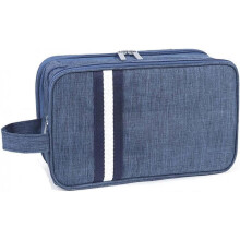 Large Travel Toiletry Wash Bag for Men, Shaving Toiletries Cosmetic Organizer with Wet&Dry Compartment Dopp Kit