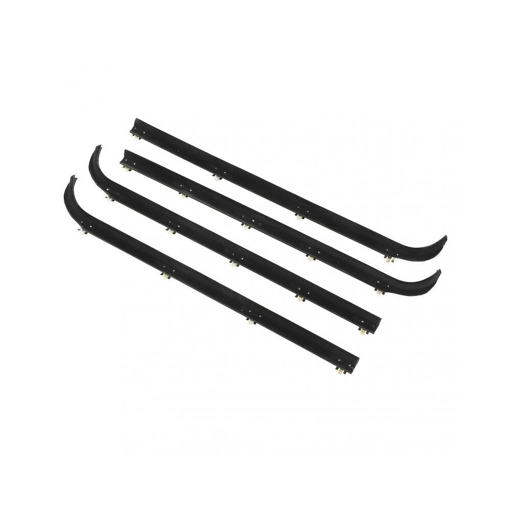 4Pcs Car Window Seal Stripe E7TZ1521452A Replacement for Old Body Style Pickup Full Size Bronco