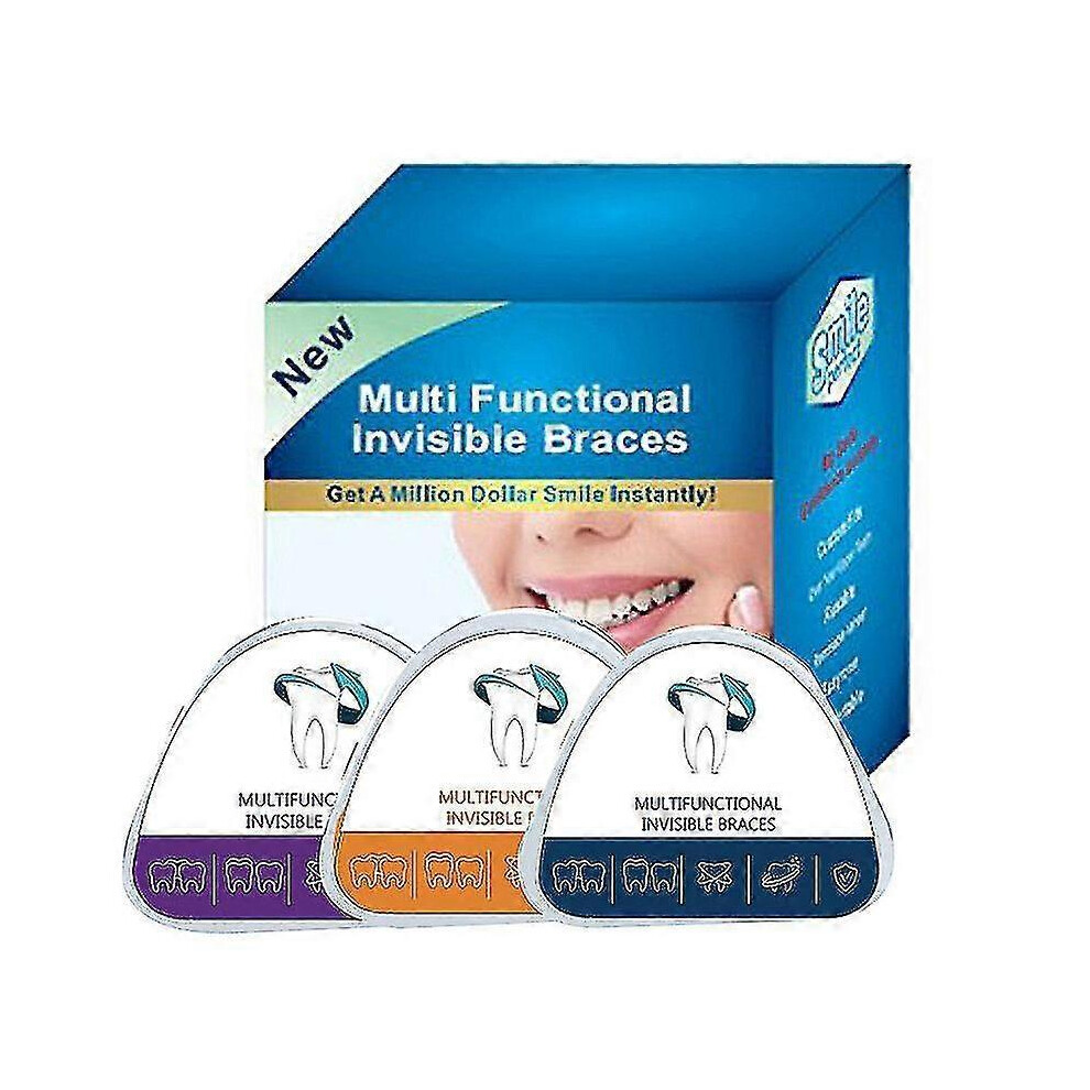 Dental Orthodontic Braces Invisible 3 Stages Tooth Appliance Aligners Trays Teeth Straightener Retainer Alignment Trainer Mouth