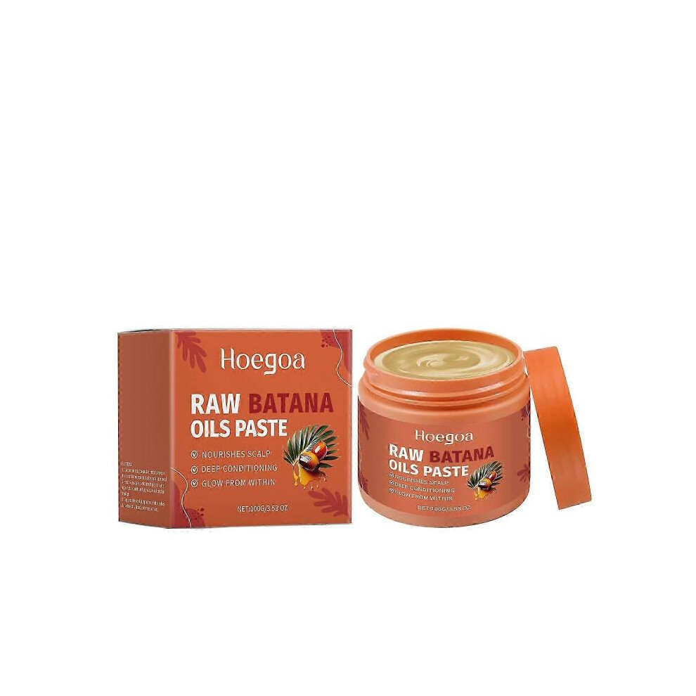 Batana Oil Hair Mask Nourishes Hair, Moisturizes Hair, Softens, Brightens And Improves Dry And Irritated Hair
