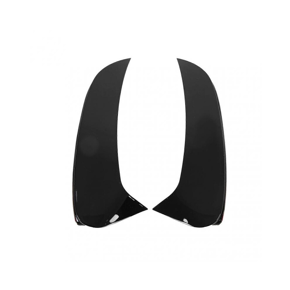 2pcs Rear Bumper Air Vent Spoiler Left Right Glossy Black Replacement for Mercedes Benz GLE Class W167 2019+