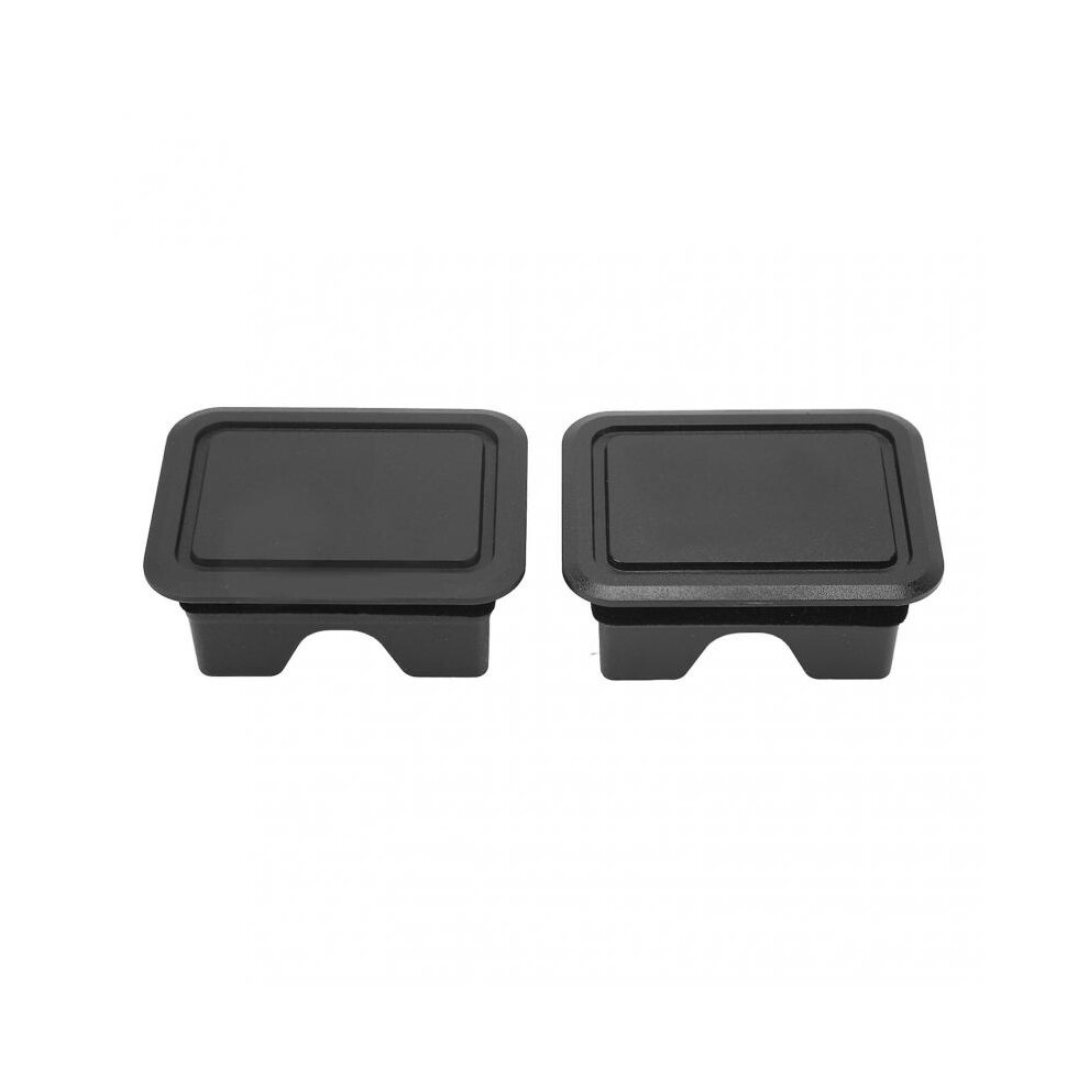 2PCS Stake Hole Cover Aging Resistant ABS Precise Fit Bed Rail Hole Cap for 1500 2500 2019 to 2023