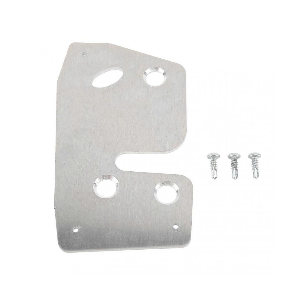 Door Latch Repair Reinforcement Plate 926‑264 Front Left Driver Side Aluminum for 1500 2500 3500 BR 1994 to 2001