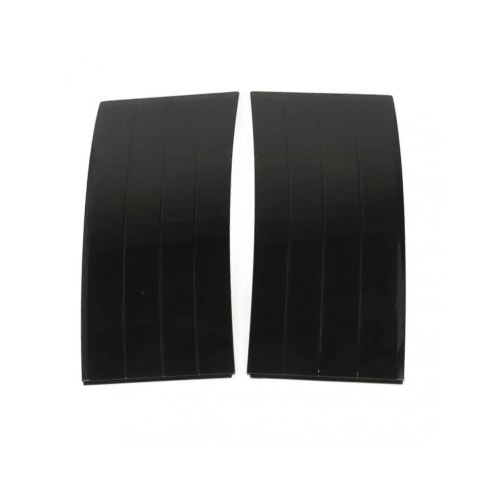 Pair of Gloss Black Front Door Molding Trim LR116995 for Range Rover L405 Facelift 2018 to 2022