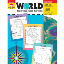 The World - Reference Maps & Forms, Grade 3 - 6 - Teacher Resource