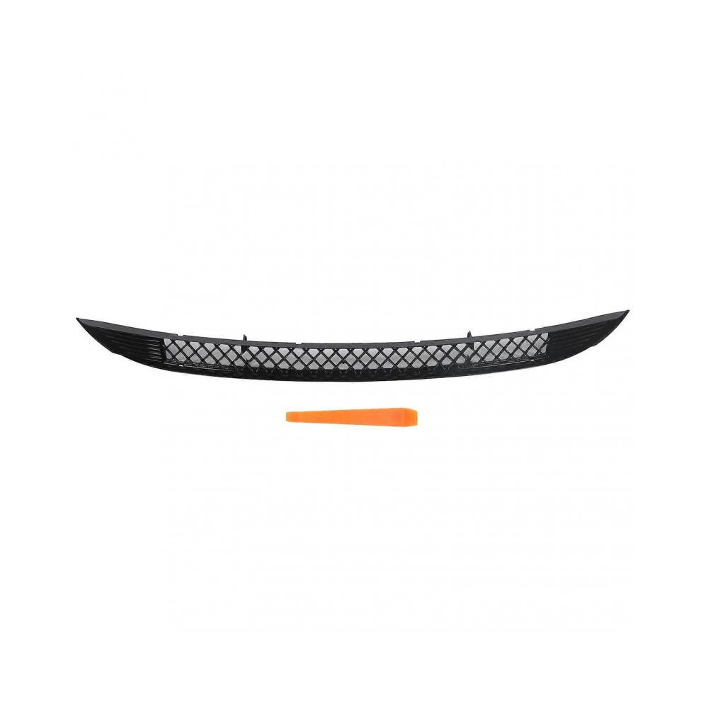 Grille Mesh Inserts Front Bumper Air Inlet Vent Grill Protective Cover Grid Inserts Replacement for Tesla Model 3 Highland 2024 Glossy Black